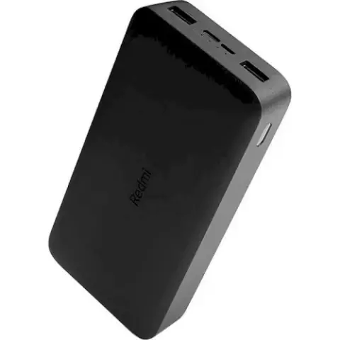 20000mAh Redmi 18W Fast charge Power Bank Black